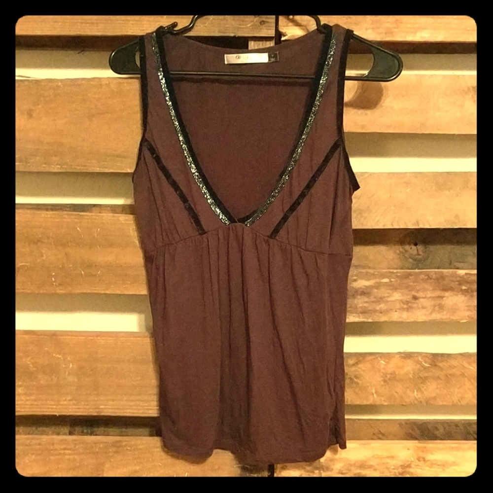 Maroon Tank top